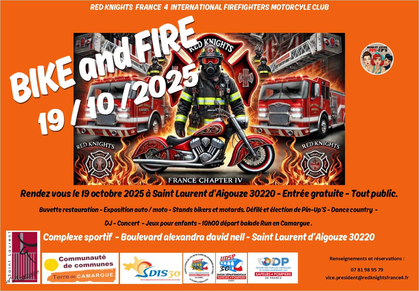 Bike and fire