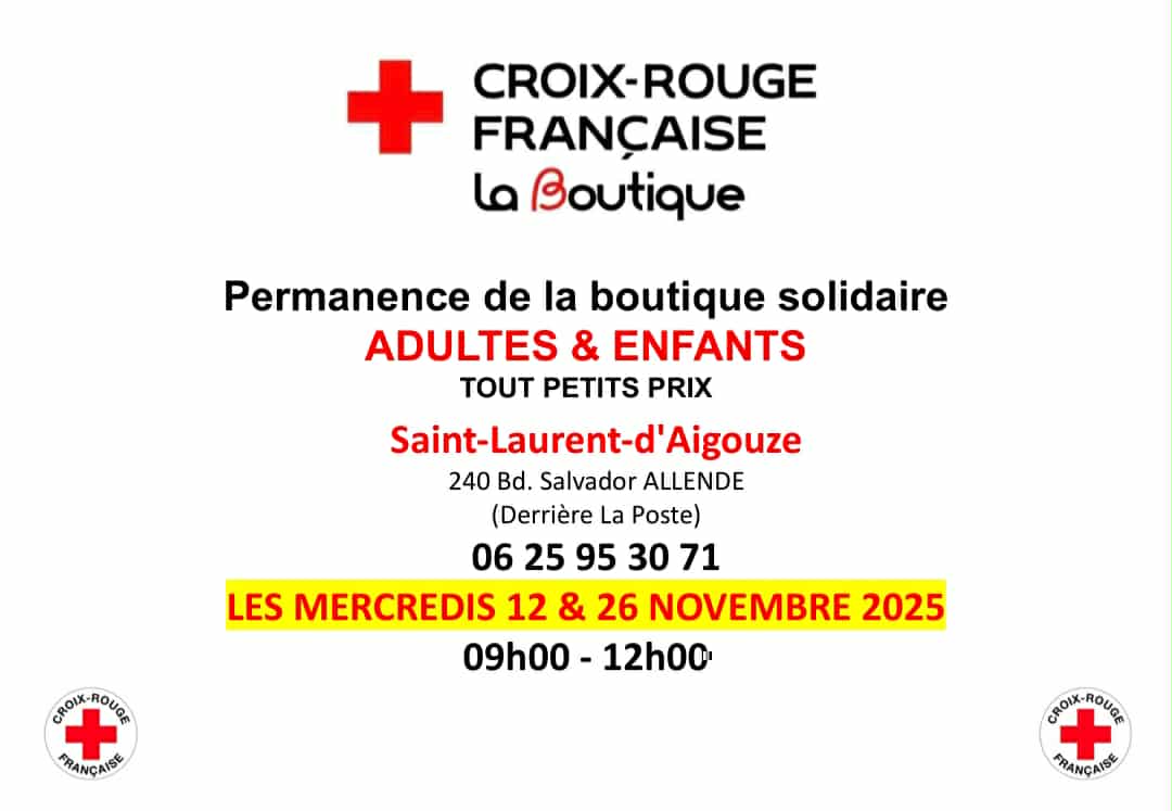 croix rouge boutique 12 et 26 11 25
