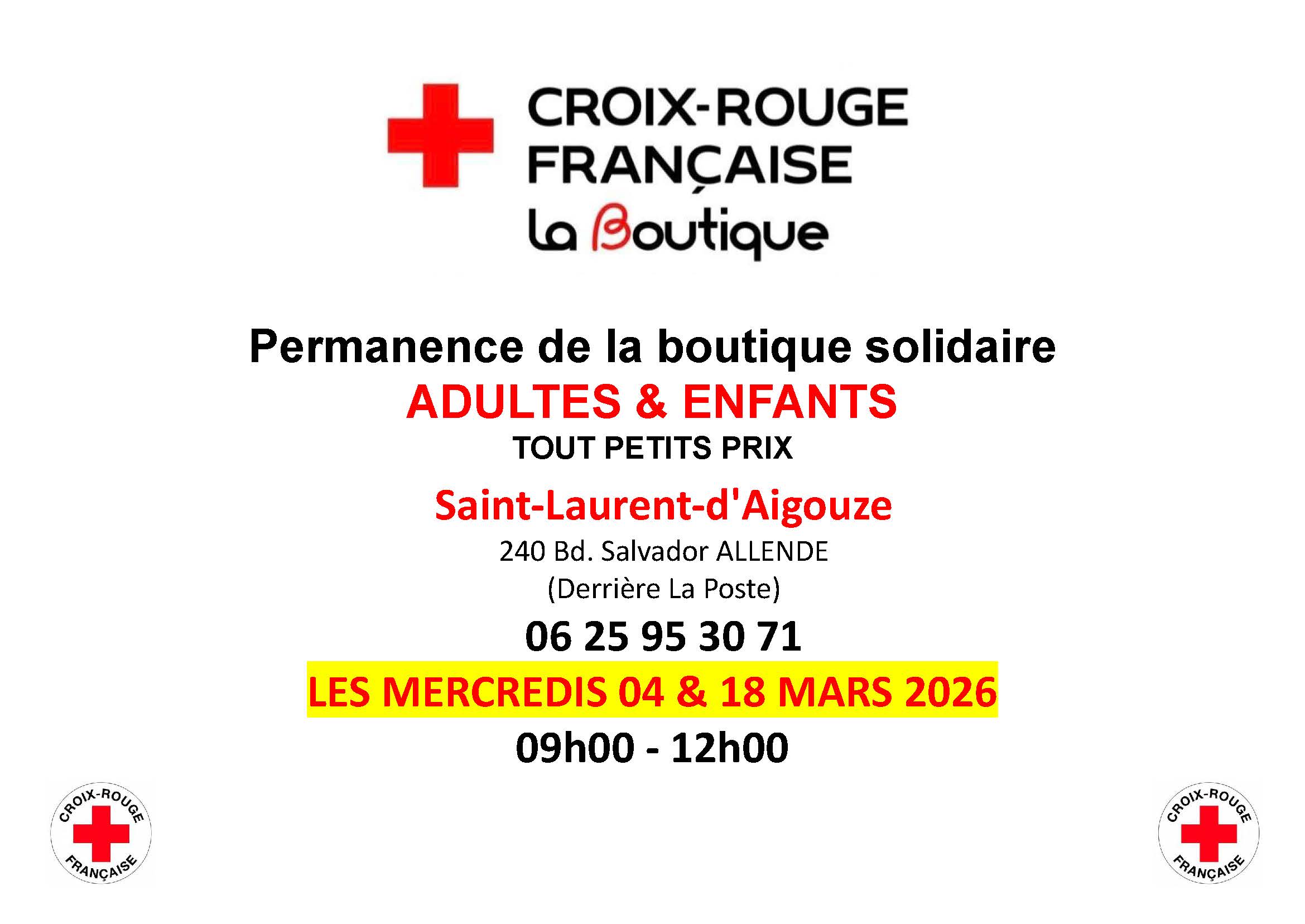 La Boutique mars 2026