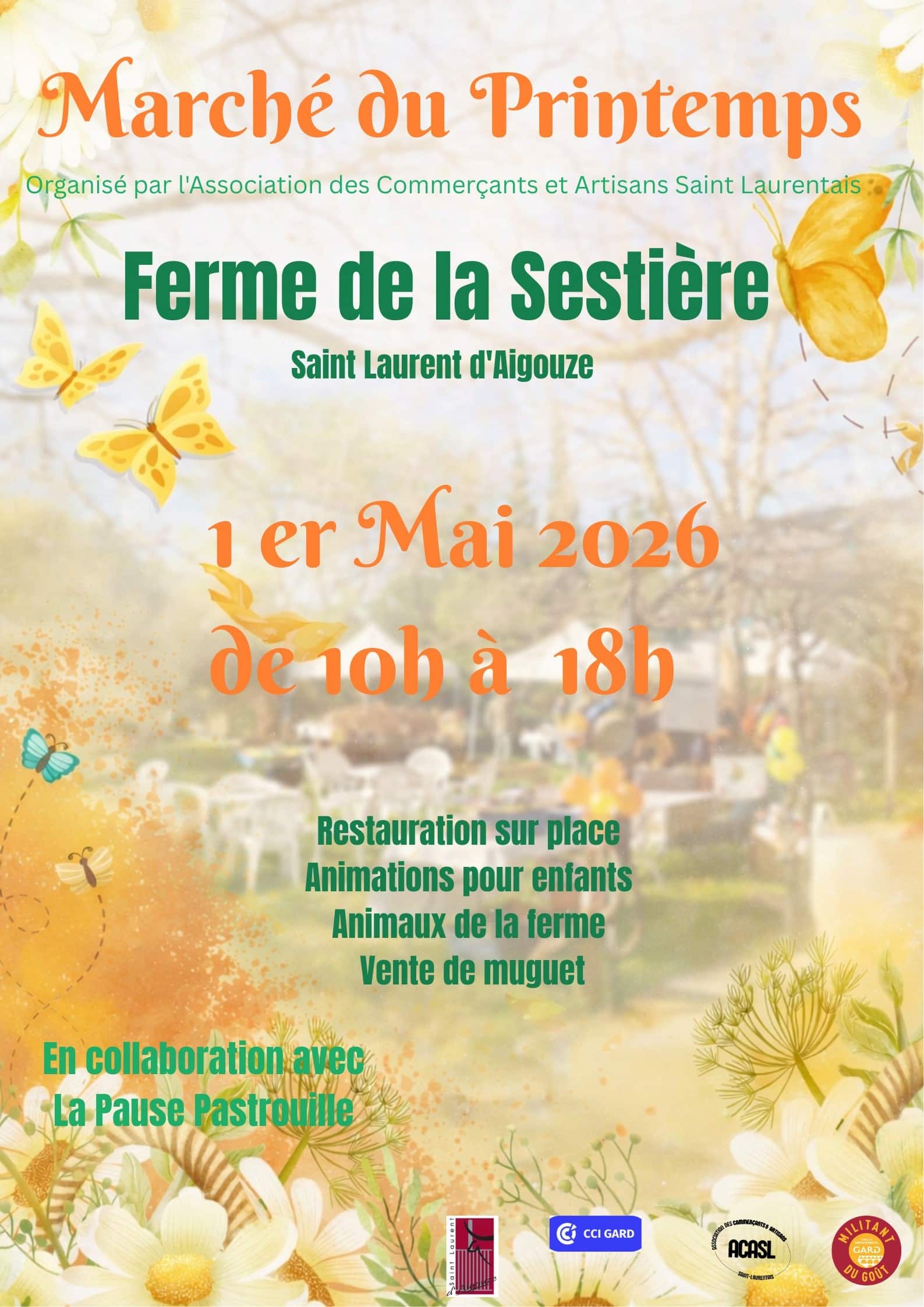 marché du printemps ACASL 2026