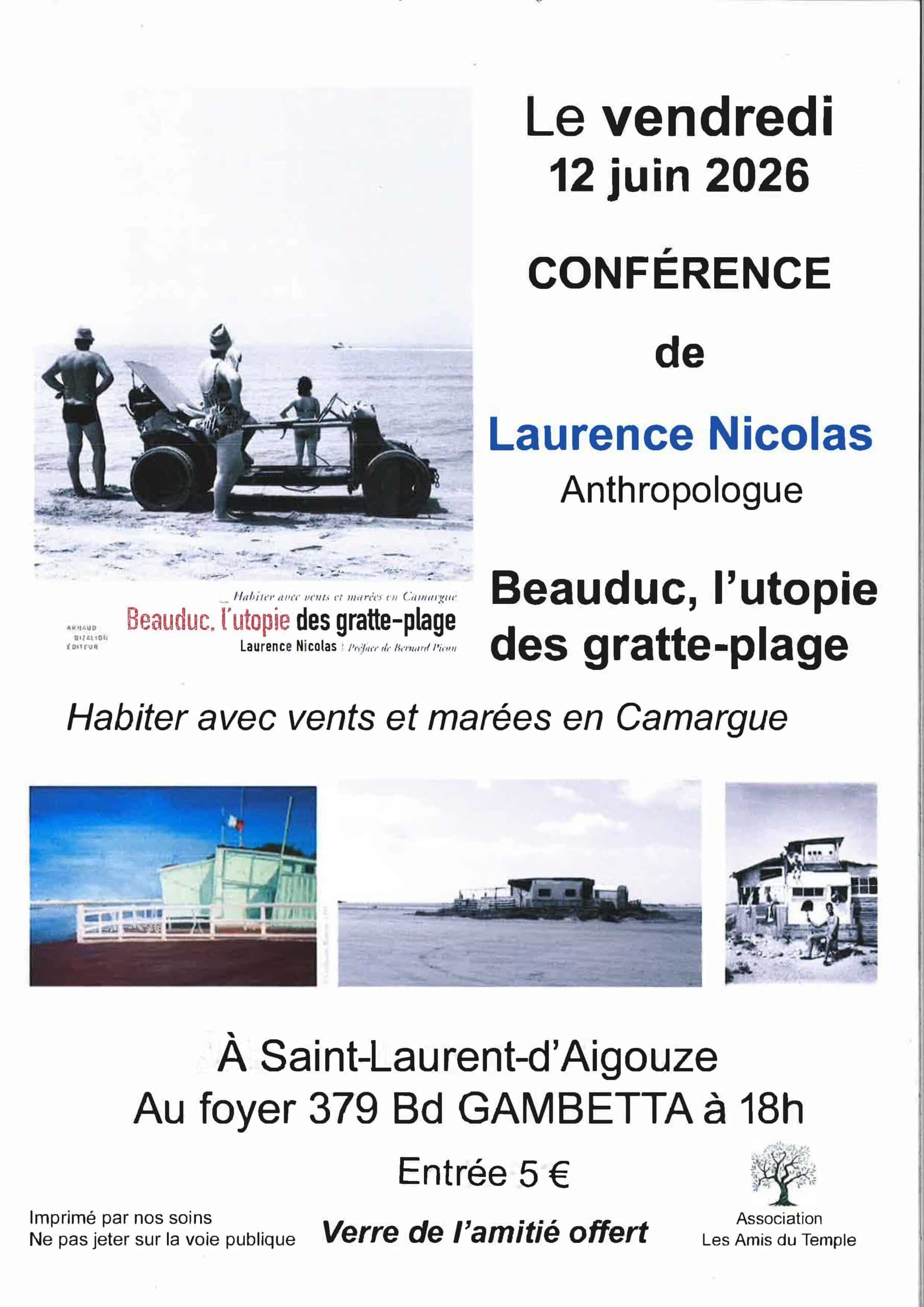 conférence 12 juin Beauduc