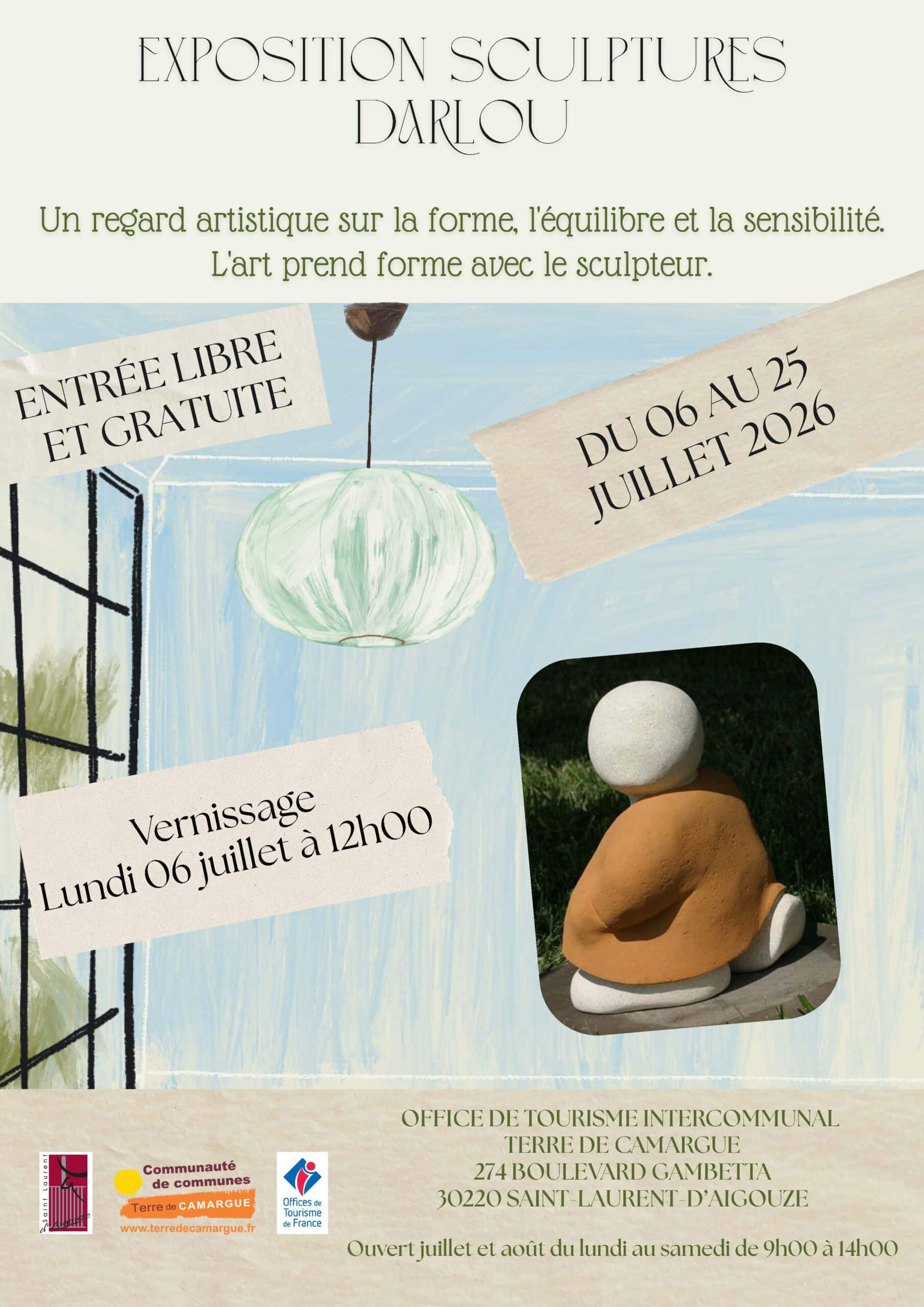 Affiche Expo DARLOU