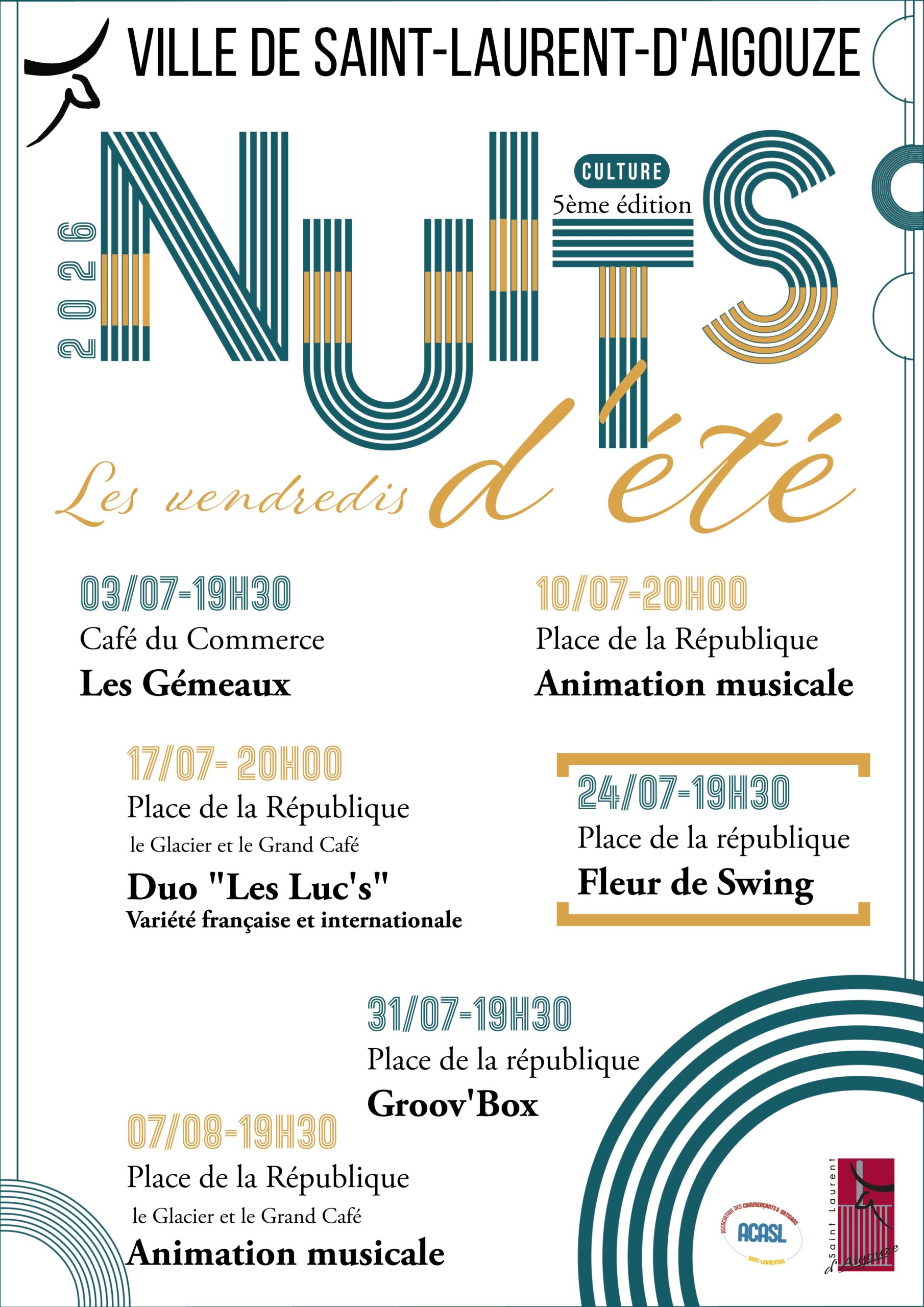 Nuits d'été- fleur de swing