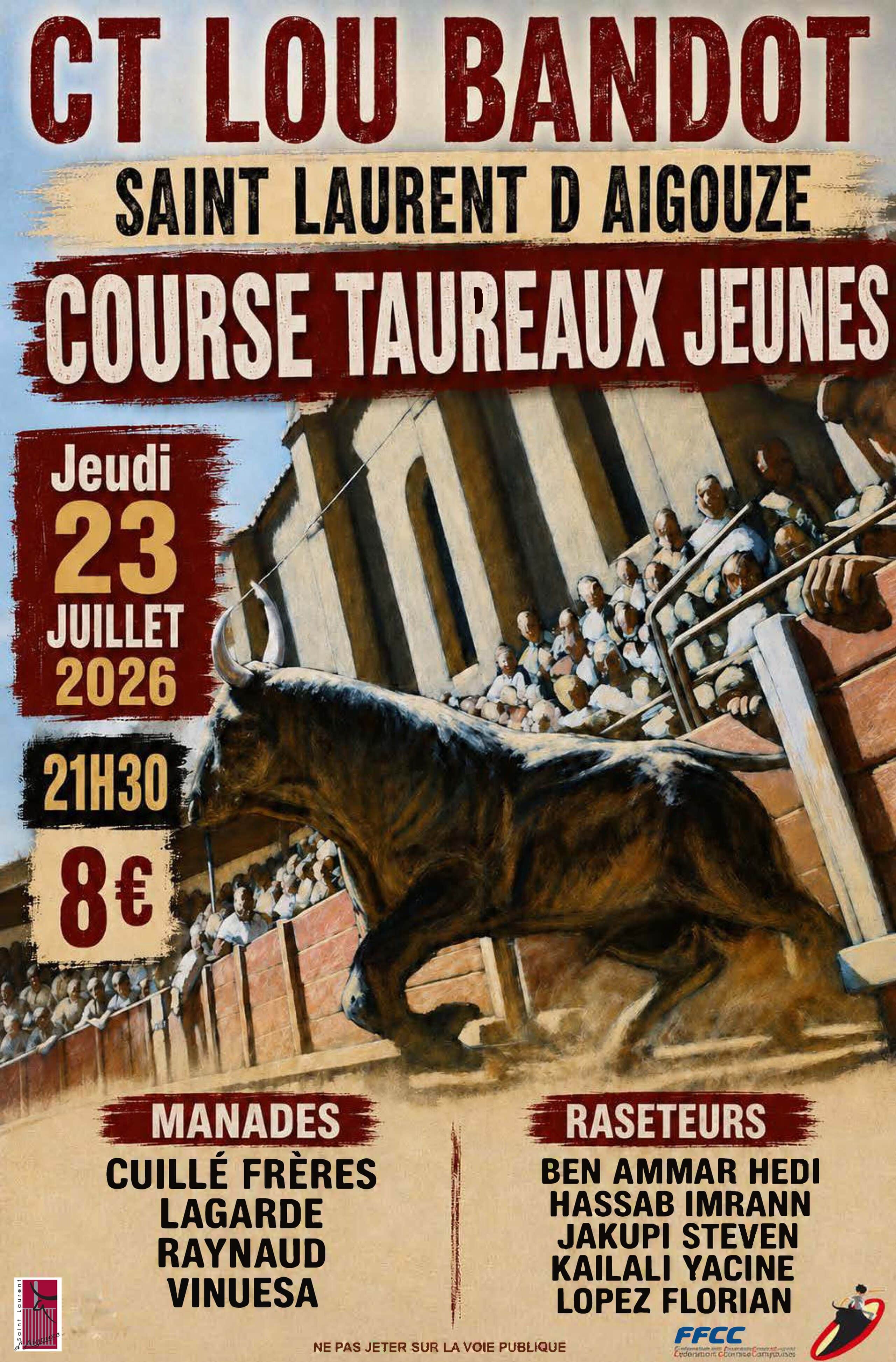 lou bandot course 23 juillet